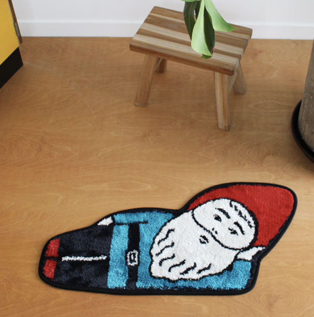 (韓國官方授權)【울랄라oohlala - 1537】地毯、地墊-聖誕擾人