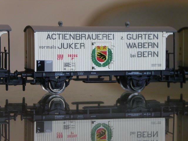 Arnold HN6020 N scale, 3-unit set of Box Car, Set2 EP.II