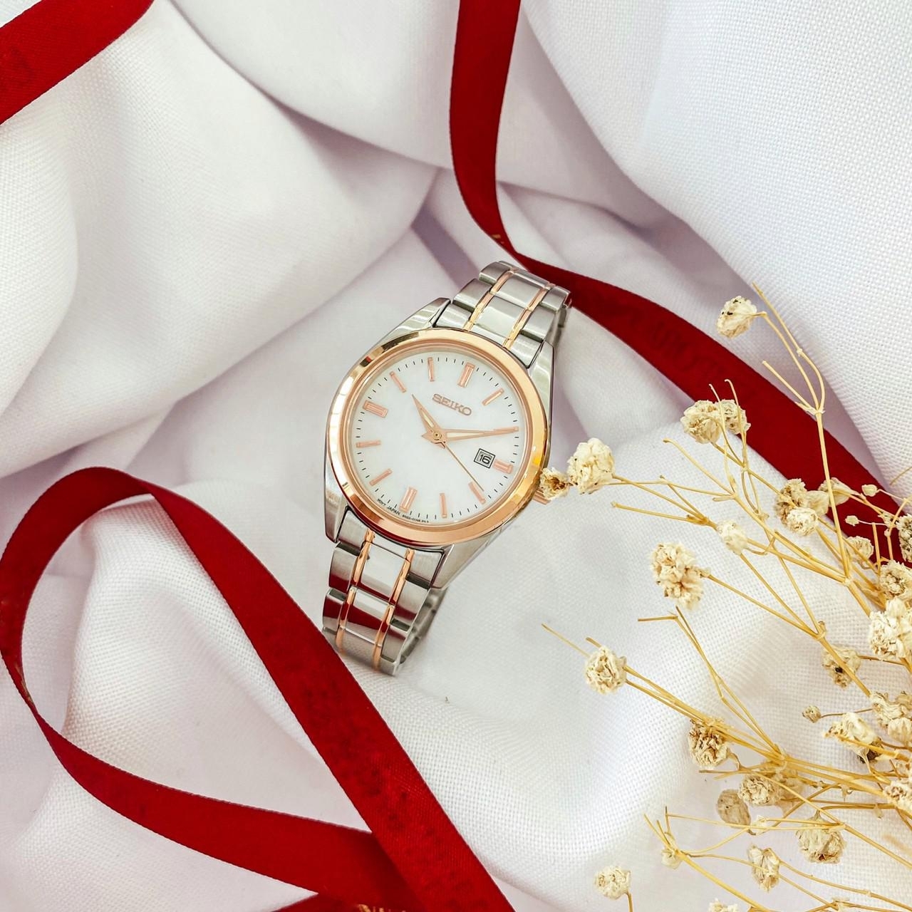 【SEIKO 精工】CS系列 優雅經典時尚女腕錶 6N22-00K0KS 30mm 現代鐘錶