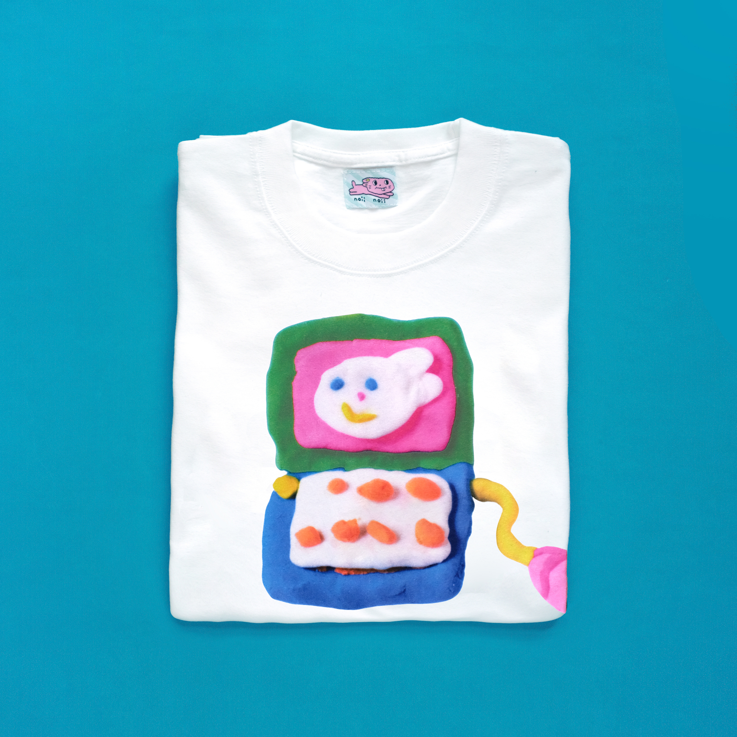 黏土小兔電腦tee 2.0