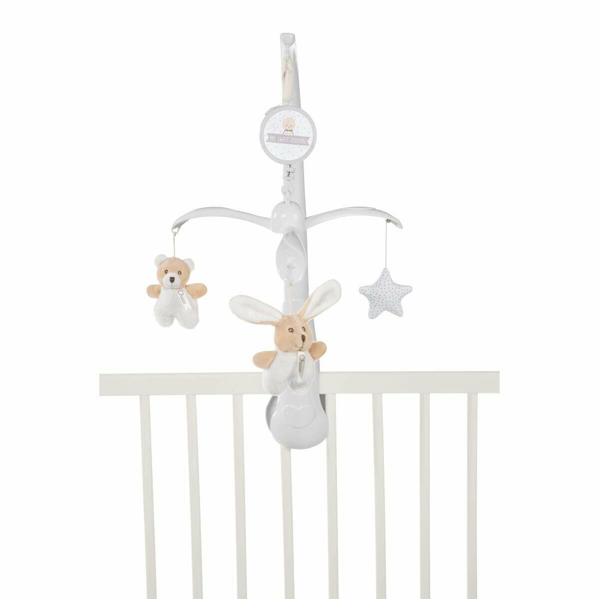 甜蜜熊兔床頭音樂鈴