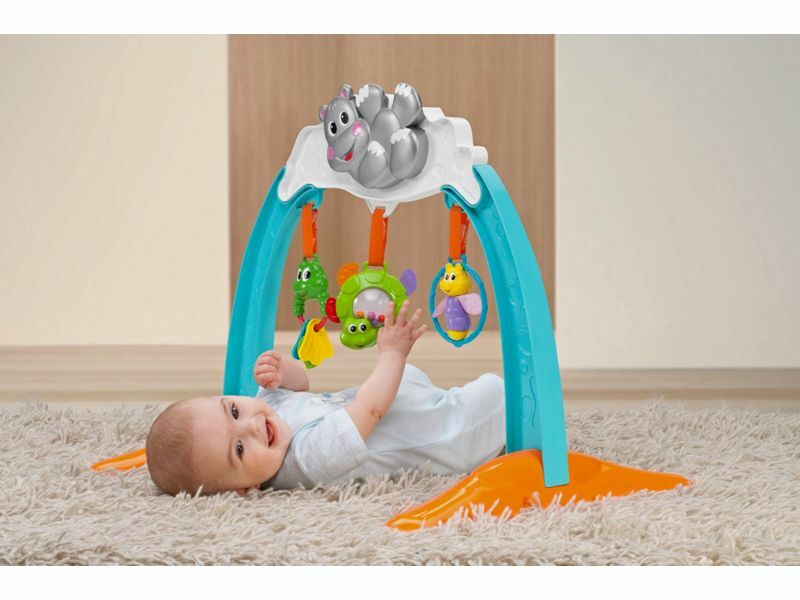 可愛河馬成長健力架