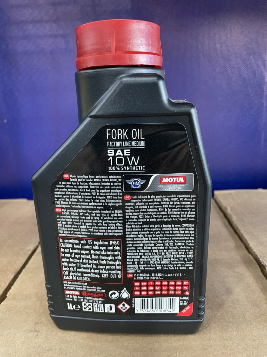 MOTUL (モチュール) FORK OIL FACTORY LINE LIGHT MEDIUM フォーク