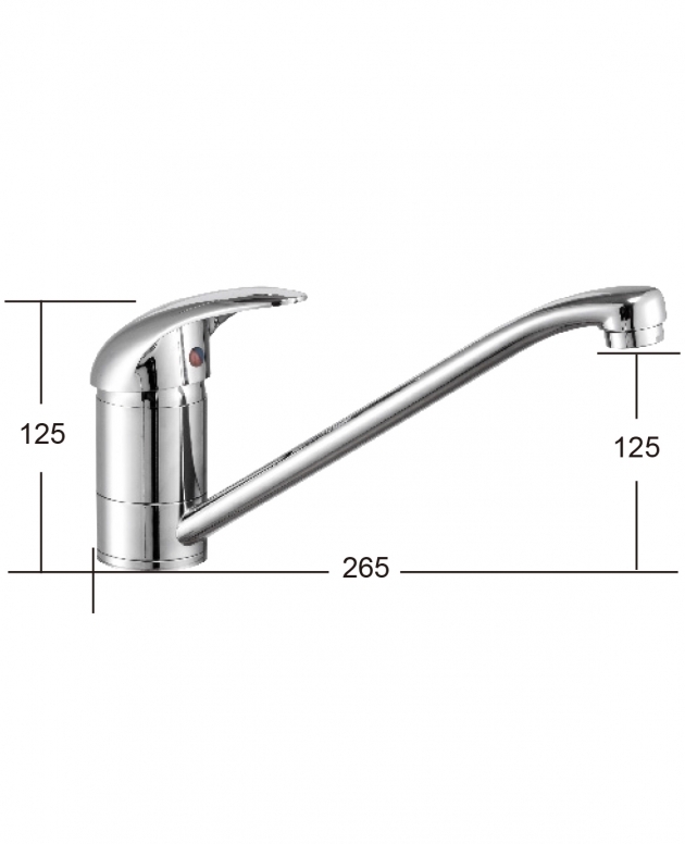 摩登 廚房龍頭 (立式) 1069