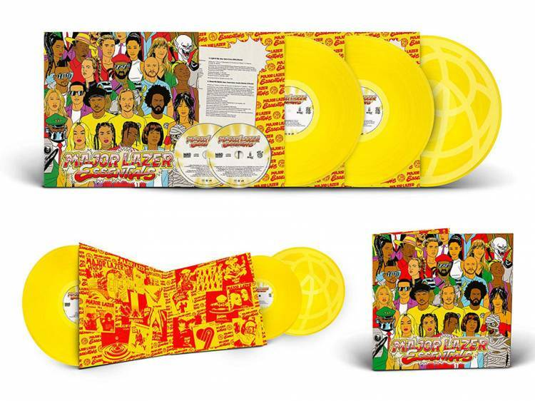 Major Lazer《Major Lazer Essentials》（限量手寫編號彩膠3LP + 2CD + 海報）