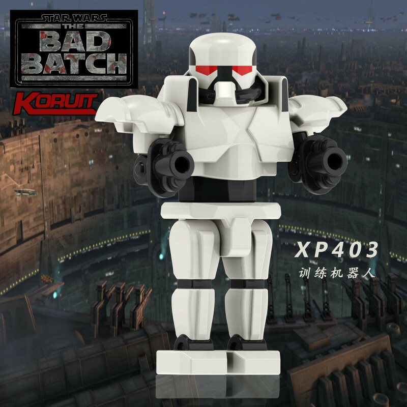 Clone Trooper Training Droids Star Wars Custom Minifigures Minifigs Fit Lego XP403