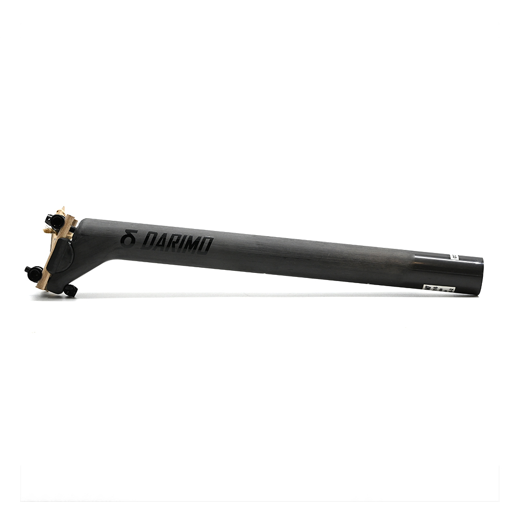 DARIMO SEATPOST T2 SETBACK 15MM (UD MATT/BLACK DECAL)