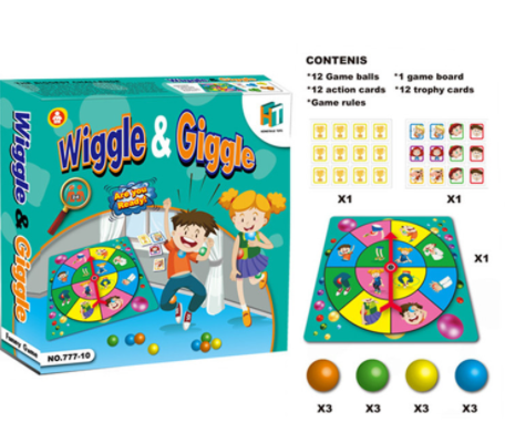 CS wiggle & giggle 夹住球摆动亲子互动游戏