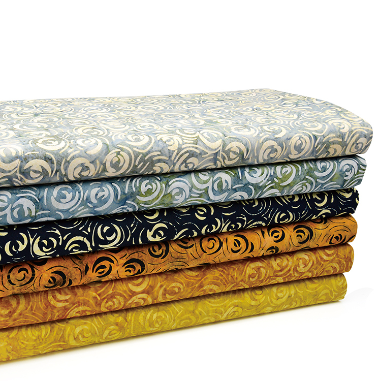 蠟染布-玫瑰風格系列(有6色可選購)