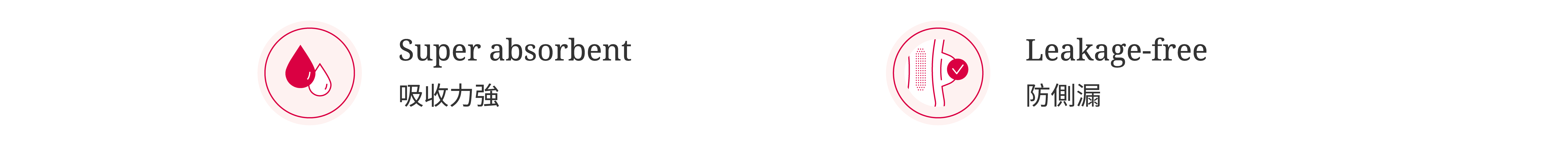 吸收力強防側漏