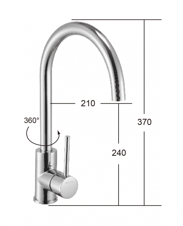 摩登 廚房龍頭 M-1082