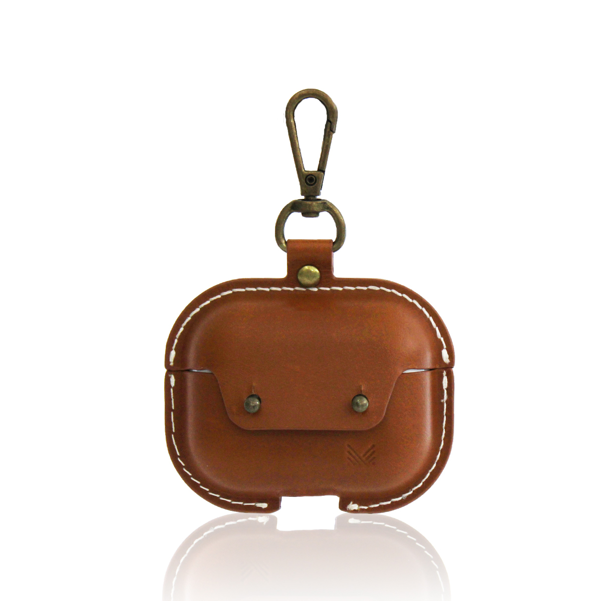 MONOCOZZI exquisite 高級復古真皮airpods pro保護殻 2021 - 啡色