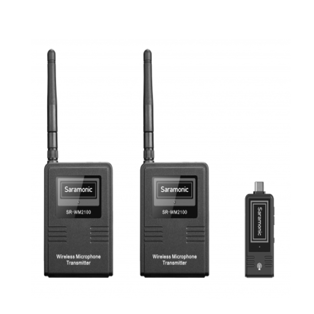 Saramonic楓笛 SR-WM2100 U2 一對二無線麥克風系统