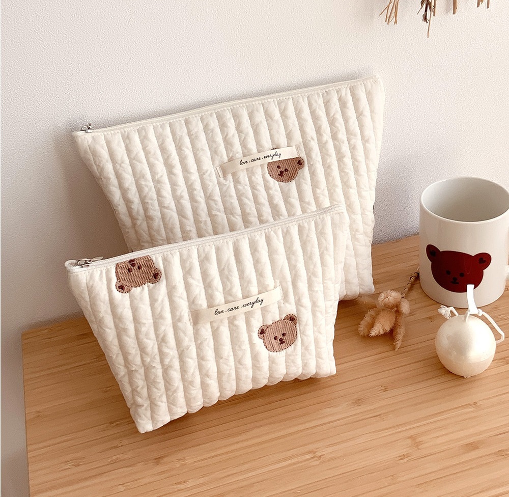 Dot to Dot 拉鍊化妝袋