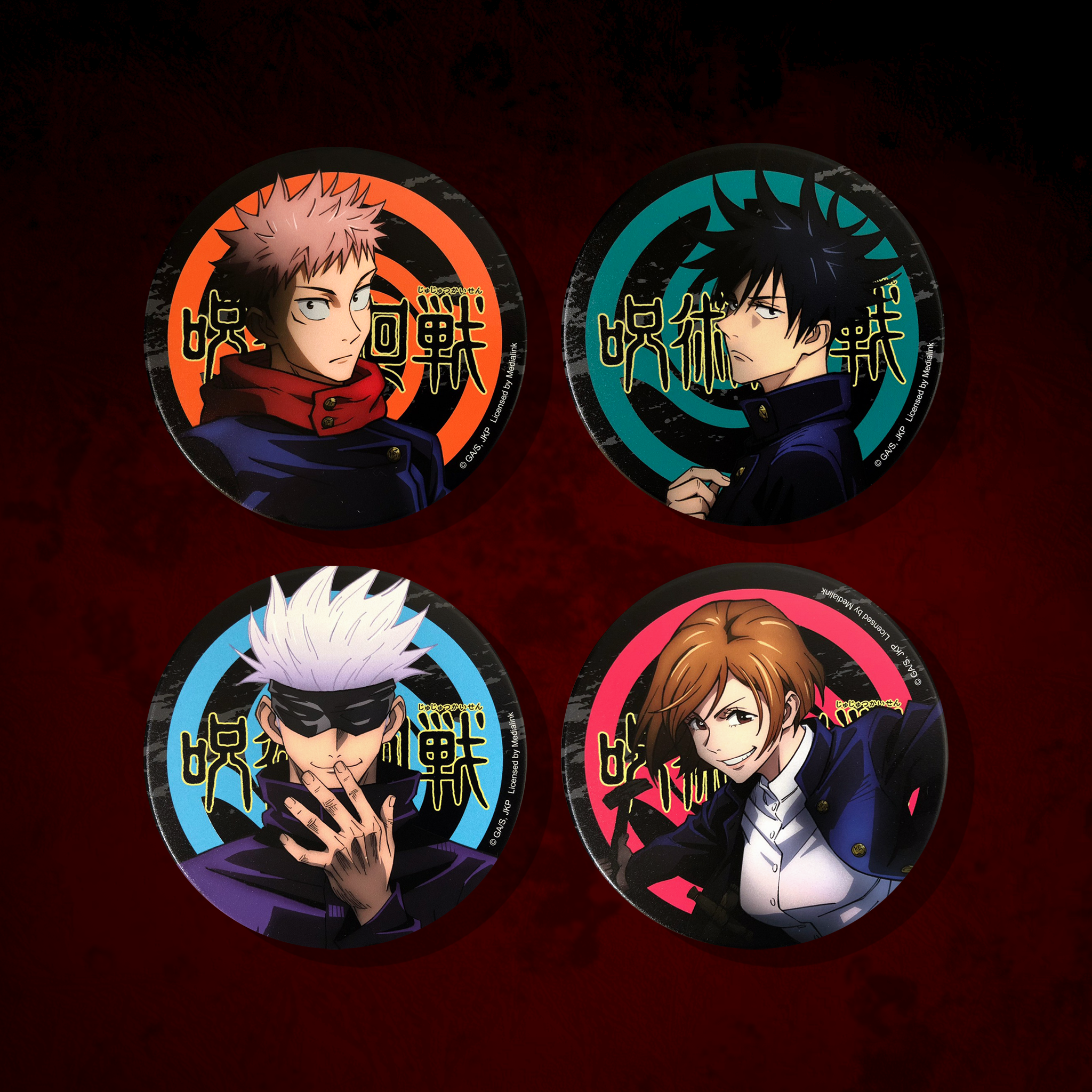 咒術迴戰-陶瓷杯墊 (四款)