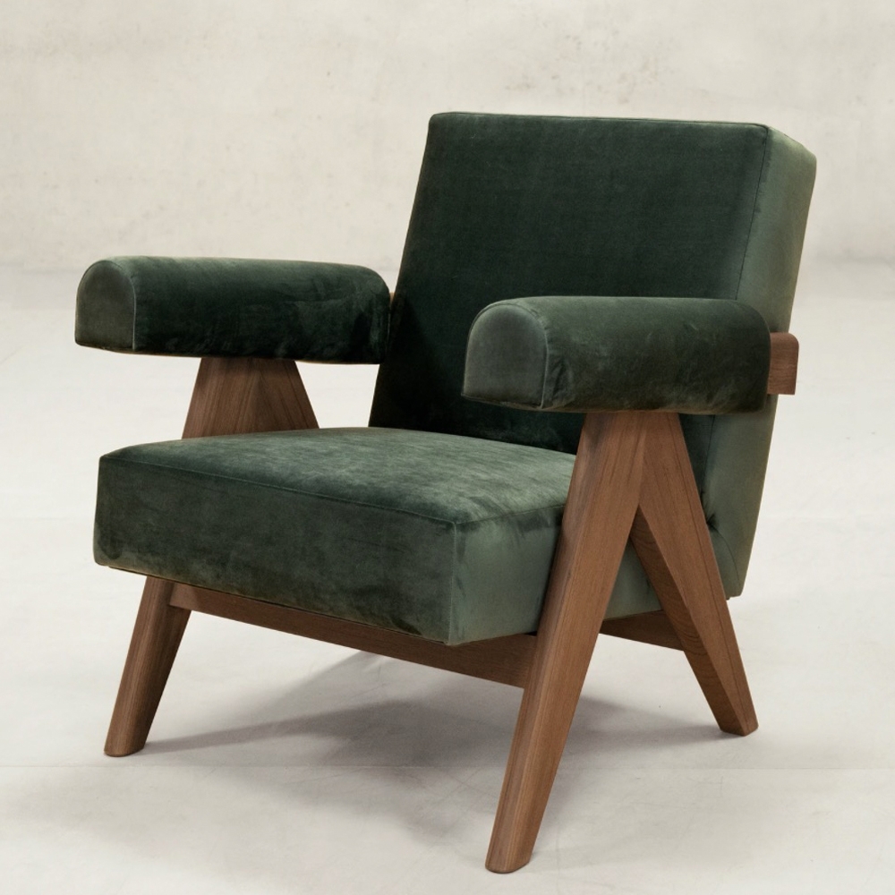 Pierre Jeanneret Upholstered Easy Armchair 扶手沙發椅