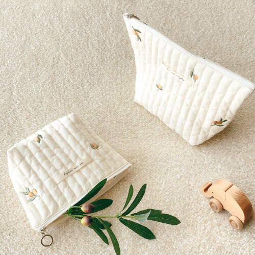 Dot to Dot 拉鍊化妝袋