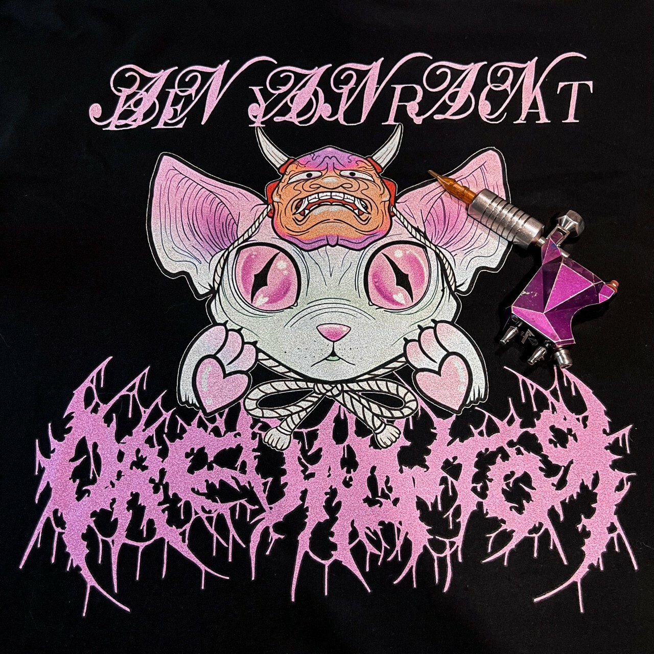 PREDATOR X Anna Tattoo Cat Tee 聯名限定 刺青貓咪短袖 T