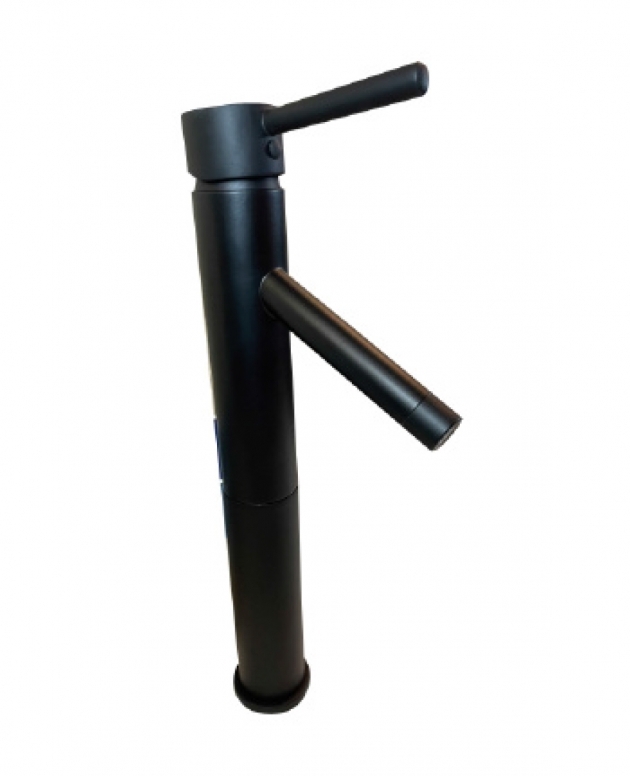 摩登 加長型面盆龍頭 (黑色) LD-2113LBK