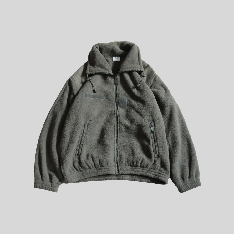 Vintage French Army Fleece Jacket / CJ8132