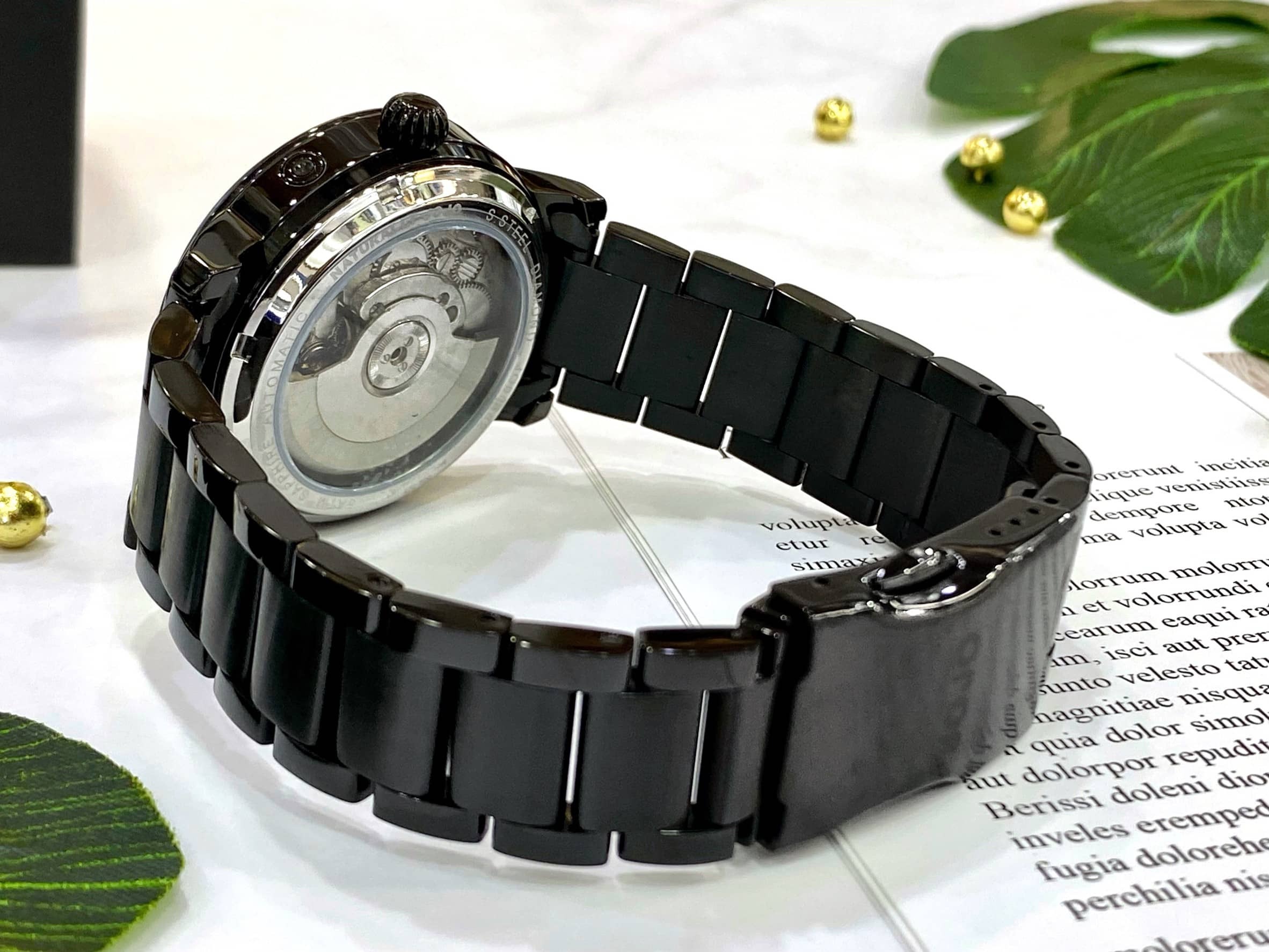 【NATURALLY JOJO】優雅迷人 晶鑽時尚 不鏽鋼 機械錶 JO96982-13K 40mm 現代鐘錶