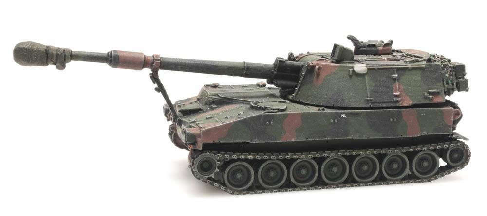 Artitec 6870149 HO規 M109 A2 NAVO-camouflage 荷蘭 迷彩 坦克