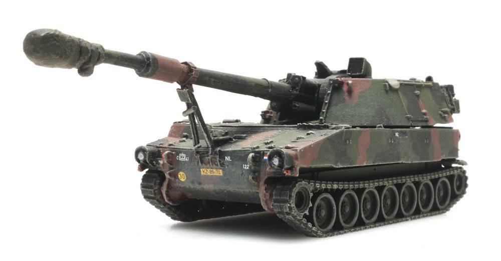 Artitec 6870149 HO規 M109 A2 NAVO-camouflage 荷蘭 迷彩 坦克