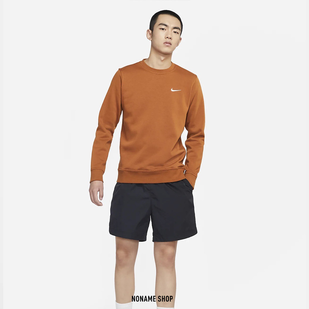 NIKE NSW Club Fleece 小勾 刺繡 大學TEE  (男款)