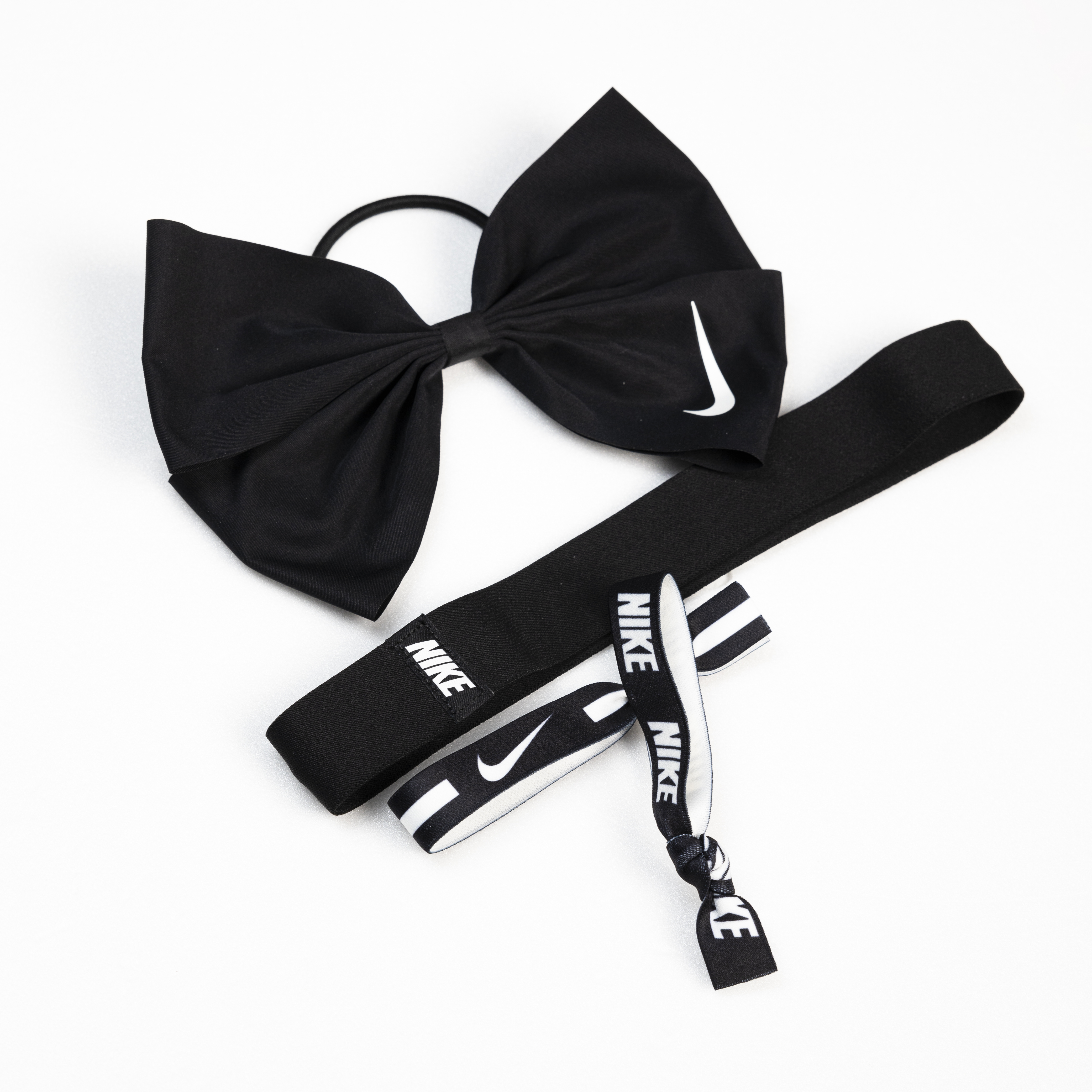 -(a)-NIKE GAME READY HAIR PACK 頭飾組(含蝴蝶結、髮帶*2、頭巾)-CV1256 010