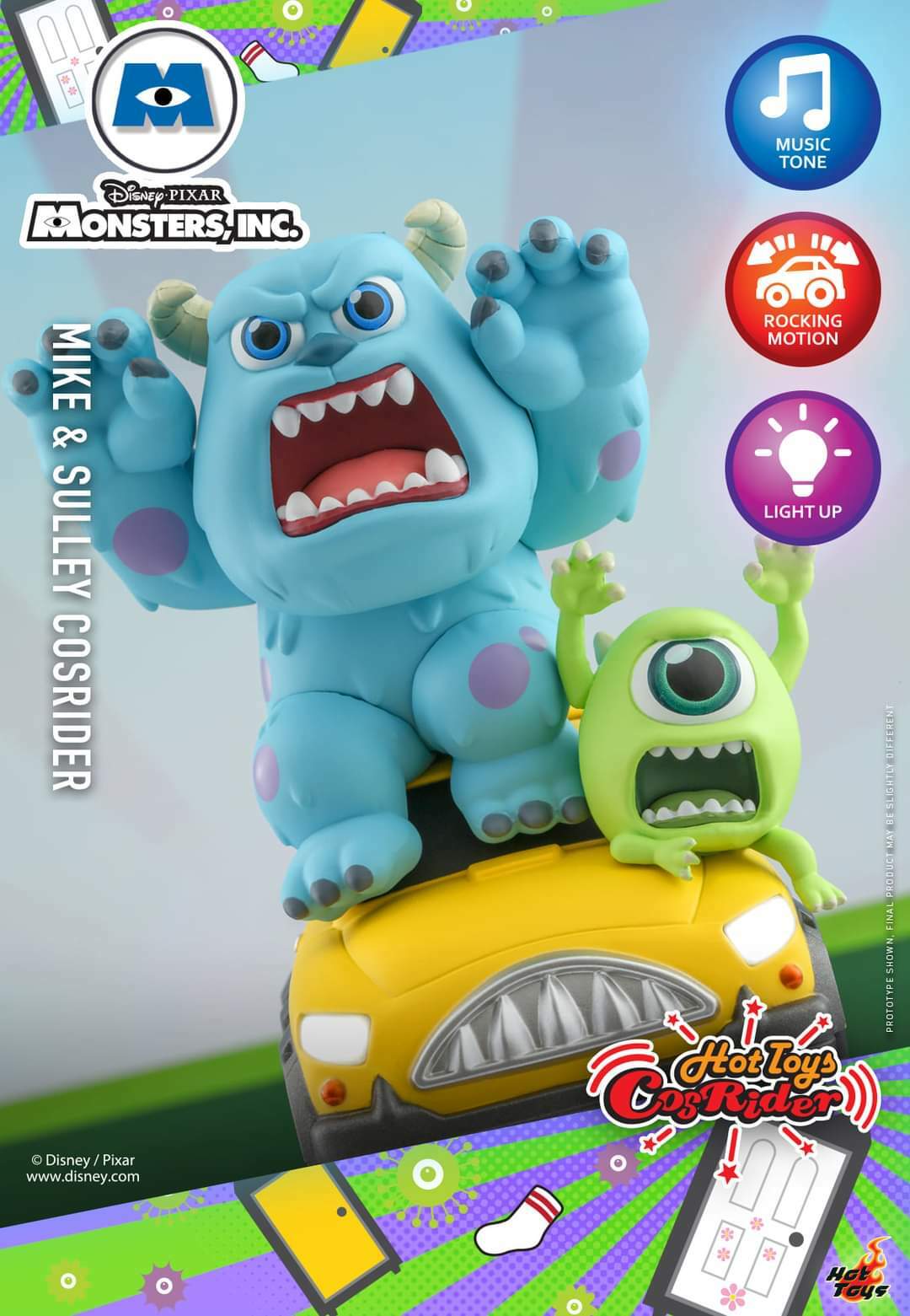 Hot Toys Toy Story Alien on spaceship CosRider CSRD017