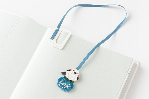 MIDORI 刺繡書籤夾 雪之妖精