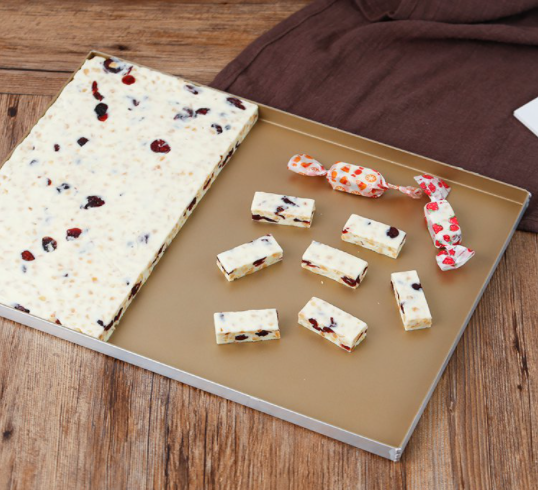 【UNOPAN baking tray pan UN10008(Golden non-stick) 】Bakeware swiss roll nougat金色方型不沾烤盘 牛轧糖模具