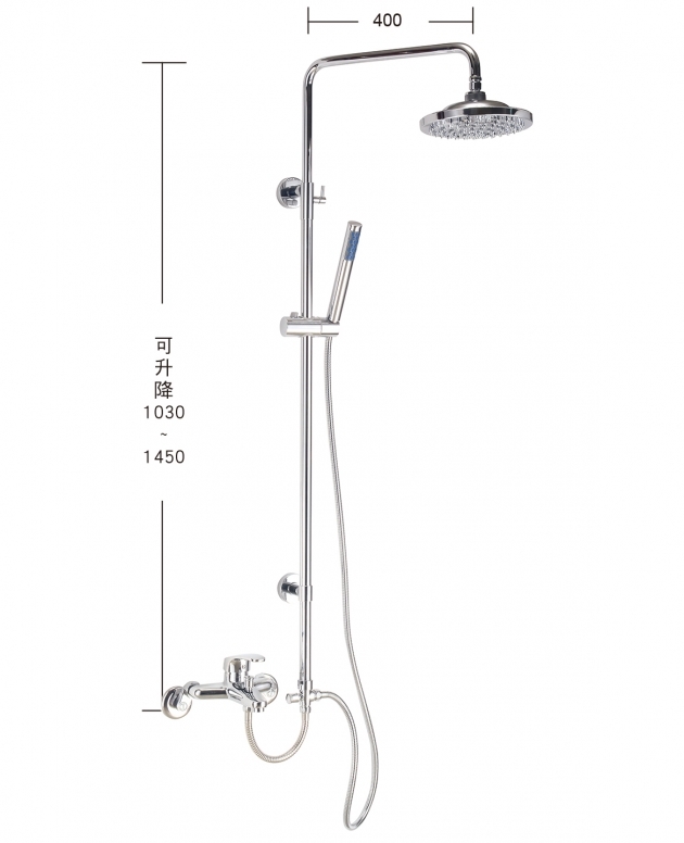 摩登 花灑沐浴龍頭 (組合式) M-2409(不含龍頭)/M-2409A(含水龍頭)