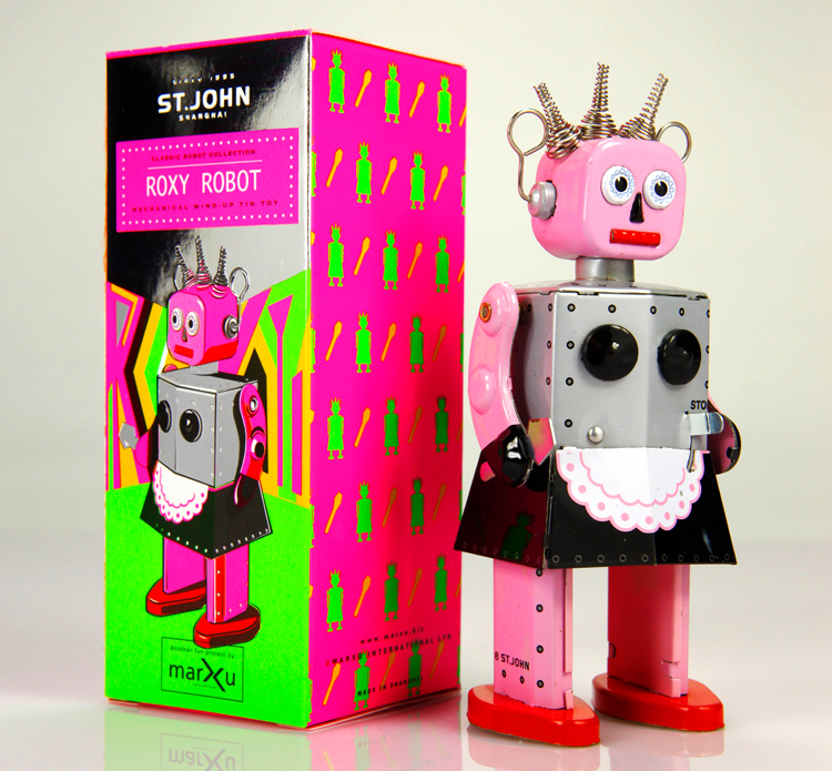 SAINT JOHN roxy robot