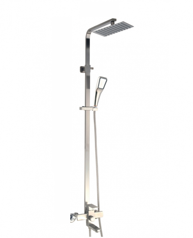 摩登 不鏽鋼花灑沐浴龍頭 (下出水) M-2314ST