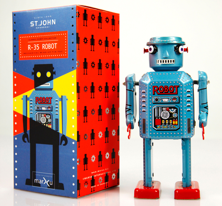 SAINT JOHN  r-35 robot