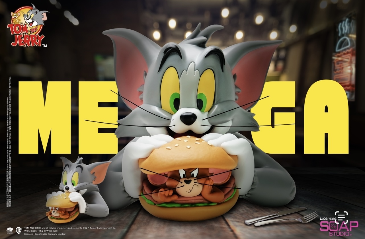 🥇現貨🥇Soapstudio Tom and Jerry supersize hamburger size 40CM