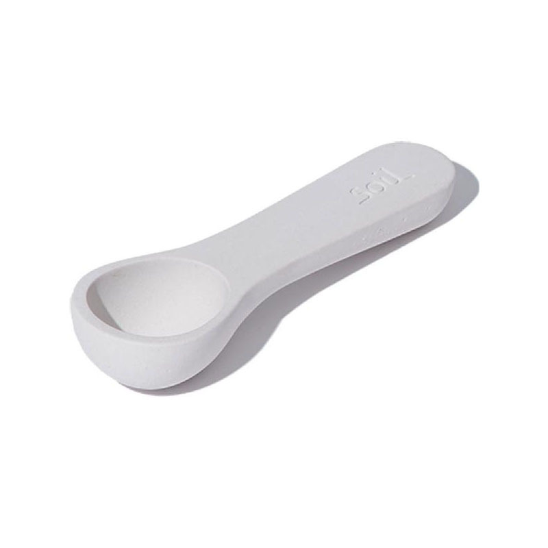 Soil - [Made in Japan] Diatomaceous Earth Seasoning Spoon (White)