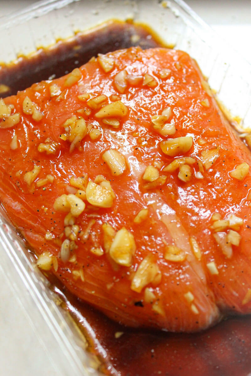 生薑汁燒三文魚