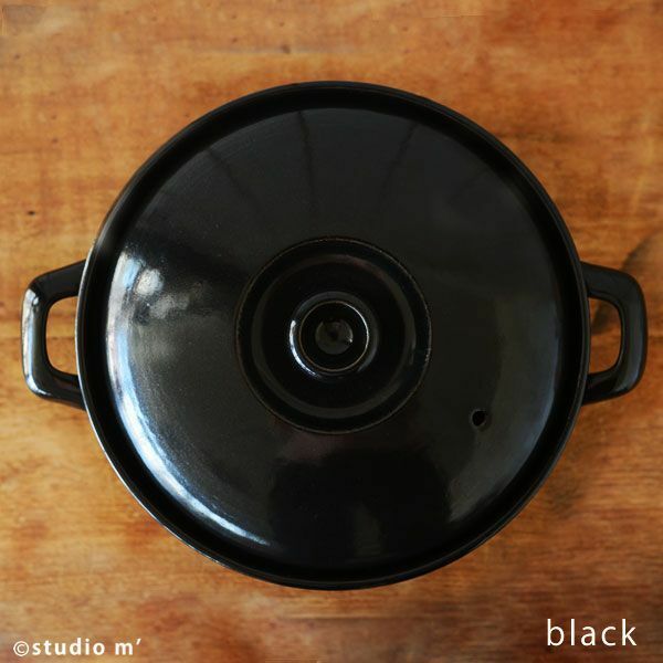 STUDIO M' - reunir9號土鍋/黑