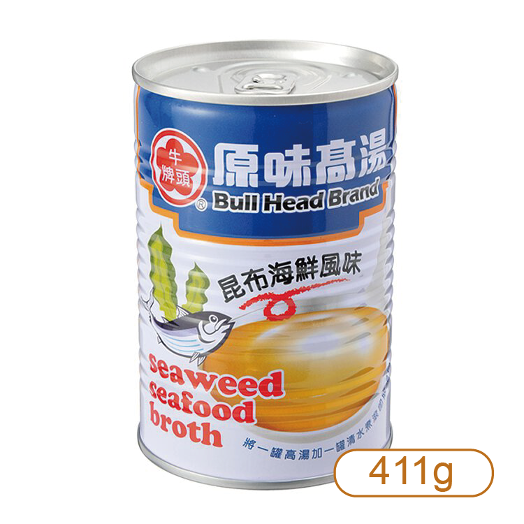 【牛頭牌】昆布海鮮風味高湯 411g