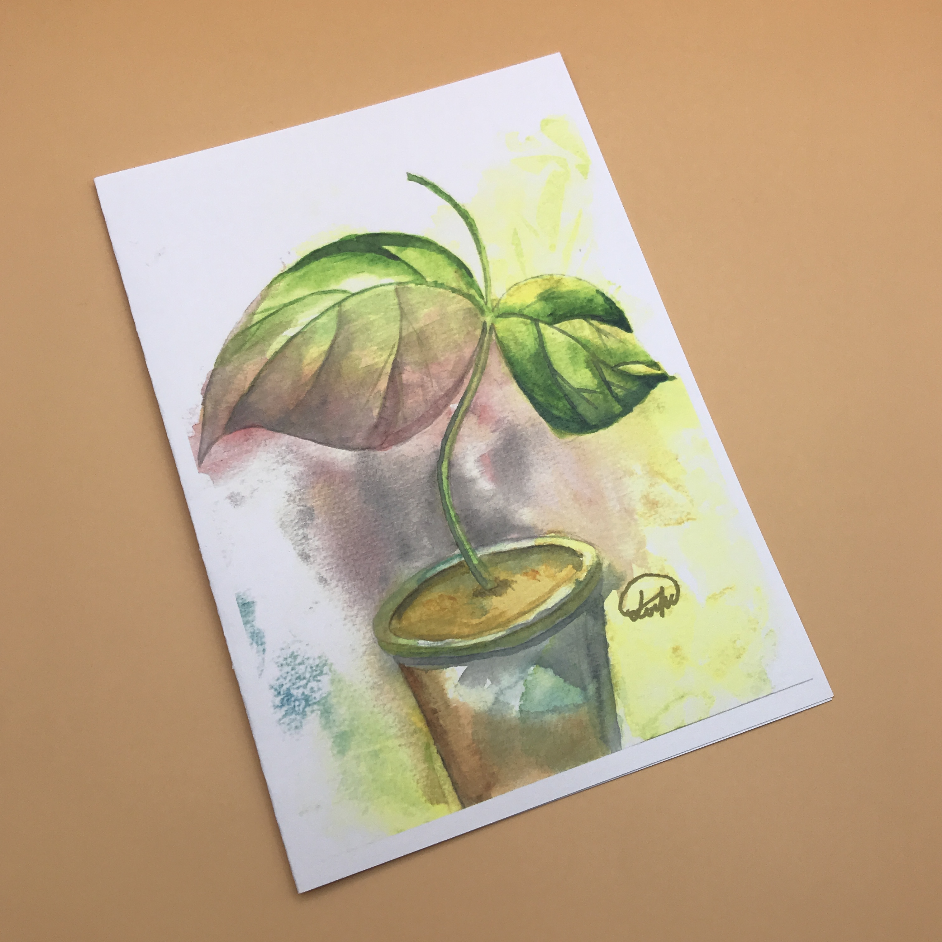 萬用卡 ( 小盆葉 )