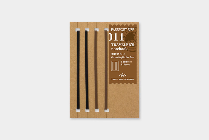 <護照> 011 內頁橡皮綁帶 - Traveler’s Notebook 旅人筆記本