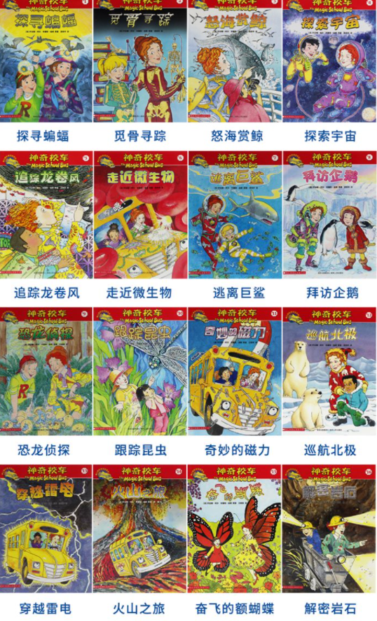神奇校车 阅读版（一套16本）