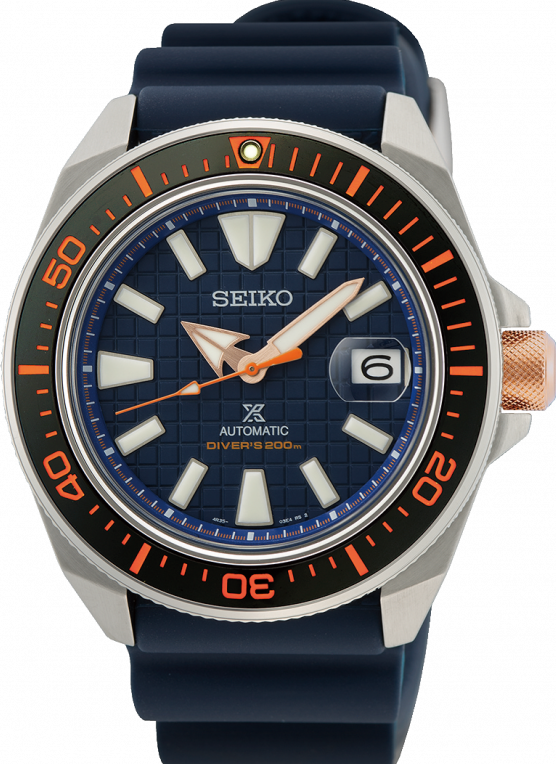 萬年鐘錶 - SEIKO PROSPEX   陶瓷計時圈武士機械潛水錶 DIVER SCUBA    SRPH43K1  / 4R35-03W0U  錶徑43.8MM