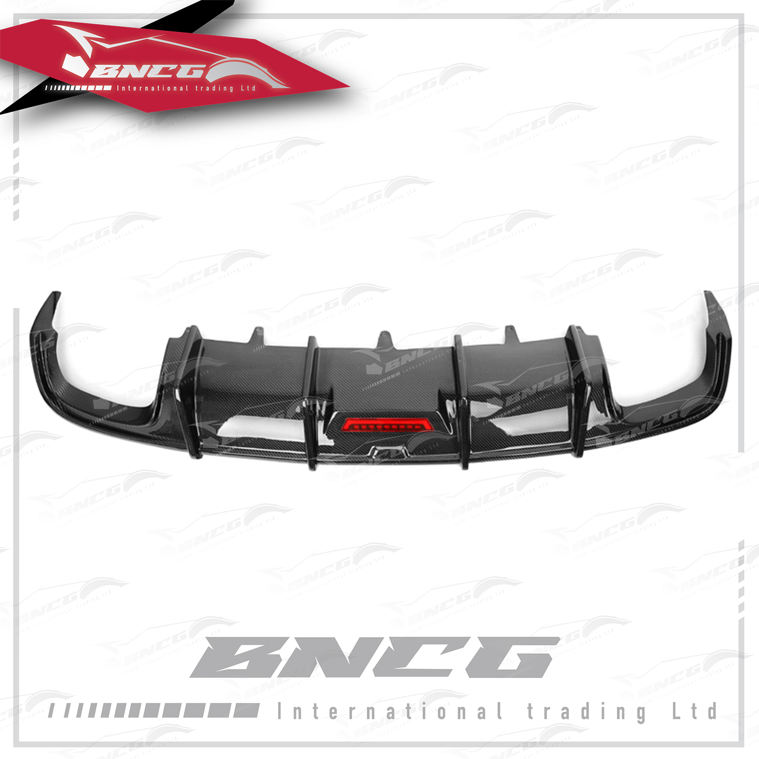 奧迪 Audi A6 C7.5 16-18年式 改裝 碳纖維 外觀件 空力套件 卡布爾款 Karbel 後導流 後下巴