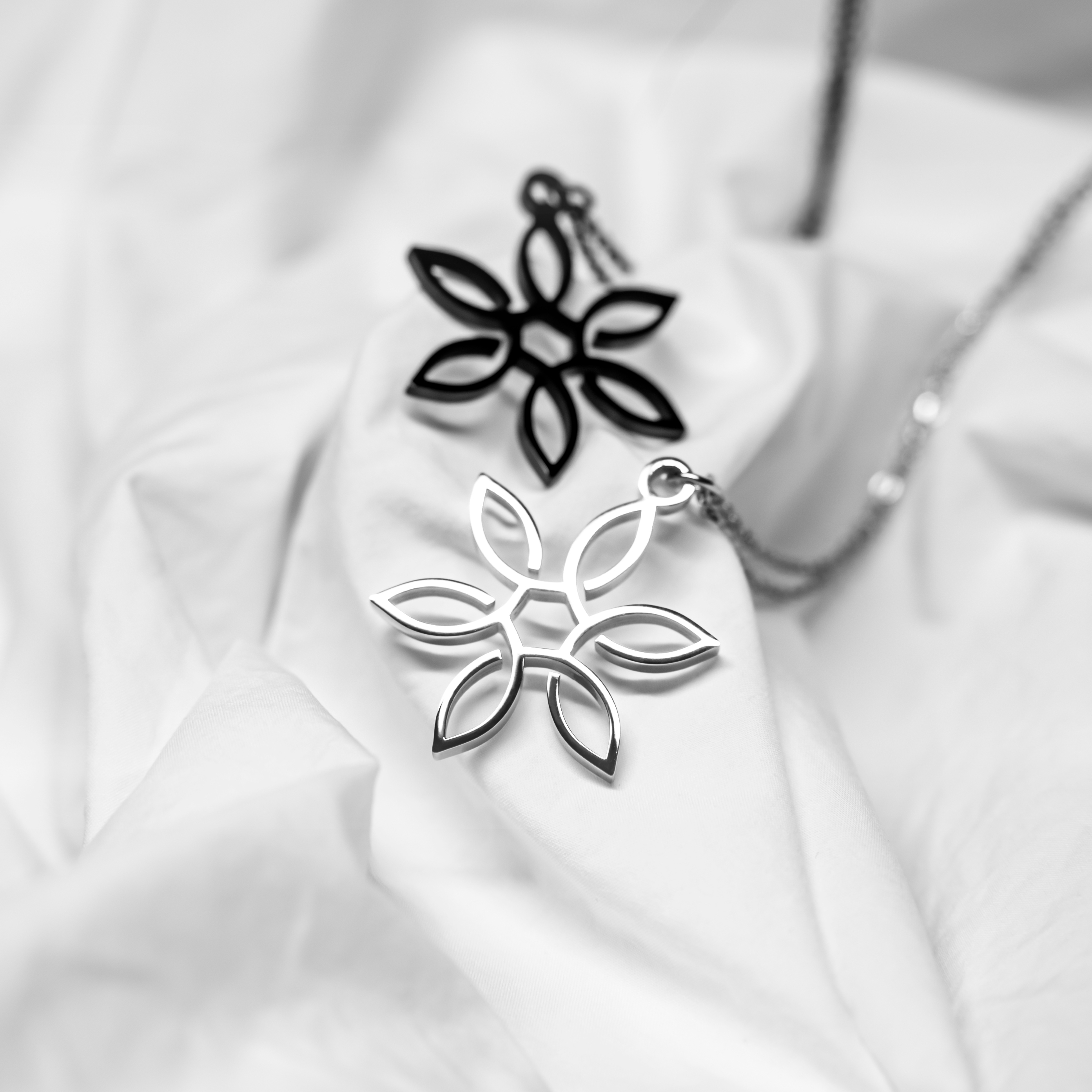 【蘭花刀 ORCHID SWORD】𝑶𝒓𝒄𝒉𝒊𝒅 𝑯𝒆𝒂𝒓𝒕 項鍊