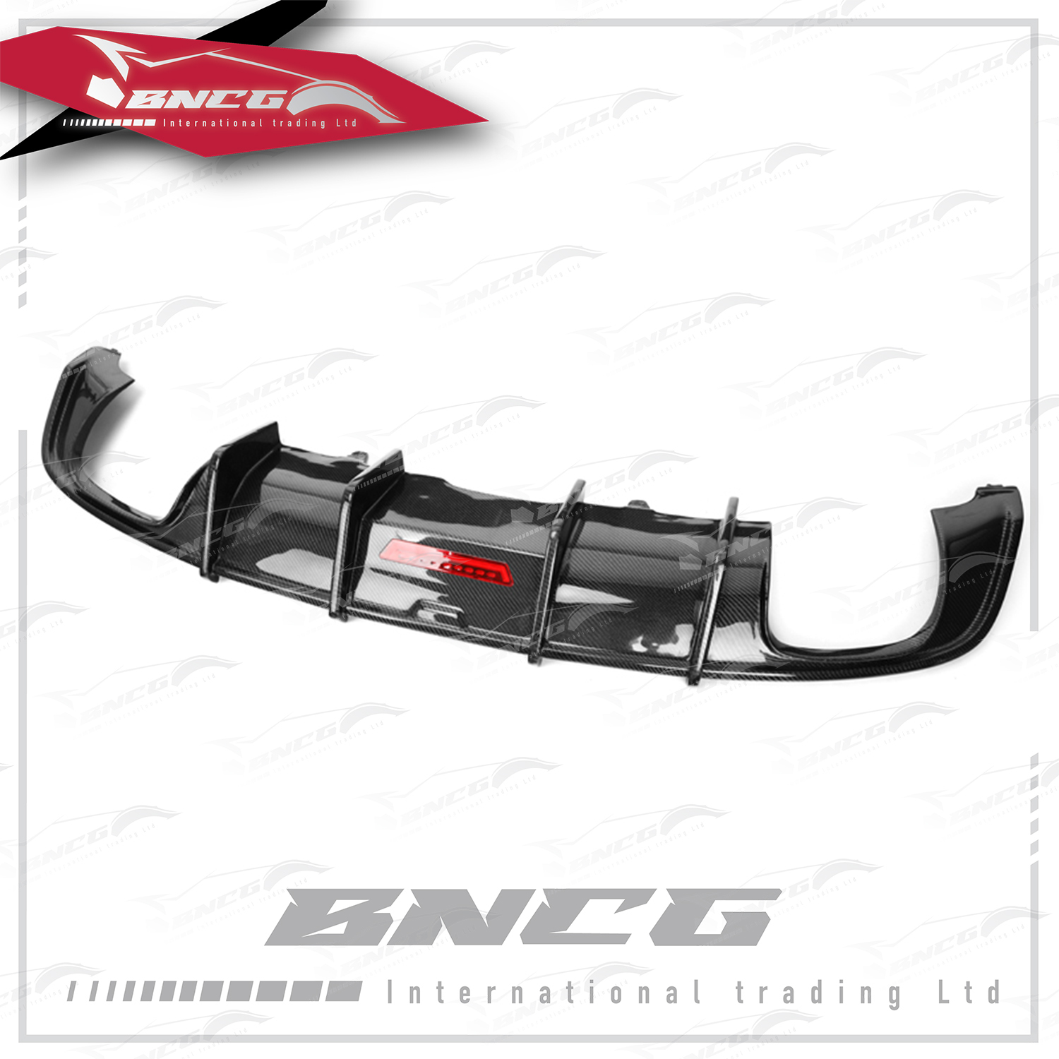 奧迪 Audi A5 B9 17-19年式 改裝 碳纖維 外觀件 空力套件 卡布爾款 Karbel 後導流 後下巴