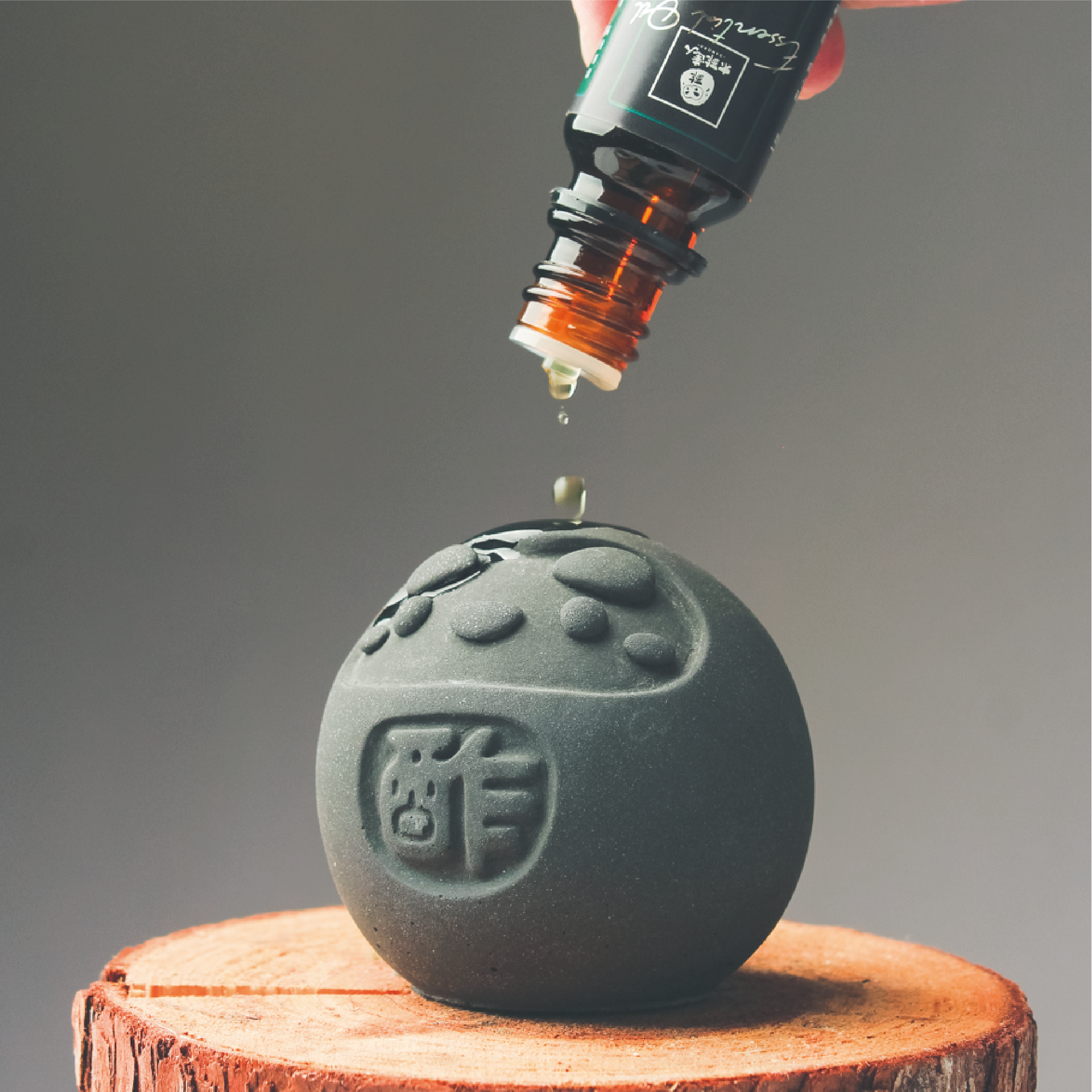 木酢寶寶擴香石｜台灣樂土水泥＋台灣炭粉製成（★不列入滿額禮／不適用購物金）