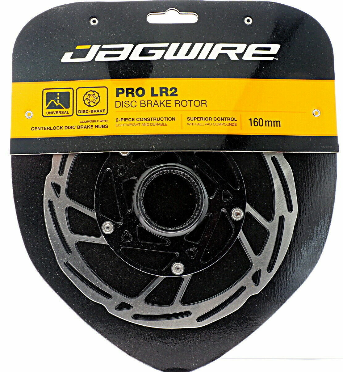 Jagwire PRO LR2 Disc Brake 160mm Center Lock Rotor, NIB
